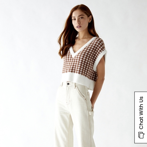 Kendall + Kylie School Girl Sweater Vest XS - Picture 8 of 11